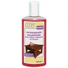 HG VERZORGENDE MEUBELOLIE VOOR EIKEN, MAHONIE EN KERSEN 140 ML