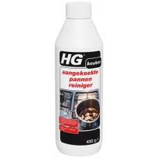 HG AANGEKOEKTE PANNENREINIGER 450 GR