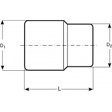 DOP 1/2 6-KANT 14MM