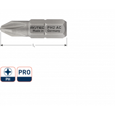 PRO INSERTBIT PH 0 L=25MM C 6,3 BASIC