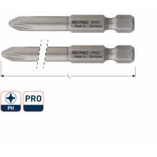 PRO KRACHTBIT PH 1 L=127MM E 6,3 BASIC