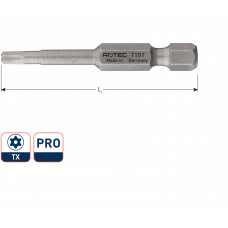 PRO KRACHTBIT T 30 L=50MM E 6,3 TAMPER BASIC