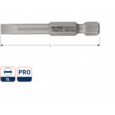 PRO INSERTBIT 0,6X3,5MM L=50MME 6,3 BASIC