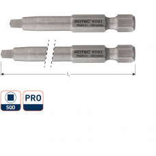 PRO KRACHTBIT SQD 0 L=50MM E 6,3 BASIC