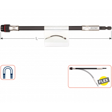 MAGN.BITH. FLEX SNELSP. 1/4 E6,3 X 225MM