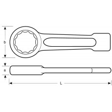 SLAGRINGSLEUTEL 120MM
