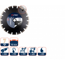 DIAMANTZAAG ASPHALT 300/25,4