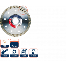 DIAMANTZAAG TURBO FINE CUT 115/22,23