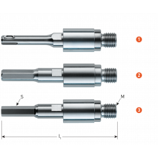 ADAPTER SDS+ > M16 L=220 (PROTECT)