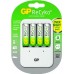GP PB420 CHARGER INCL. 4AA 2000 RECYKO+ BLISTER 1