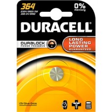 DURACELL SILVER OXIDE 1 X 364 1,5V ZILVER DURACELL
