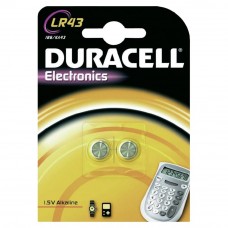 DURACELL LR43 ALKALI-MANGAAN 1,5 VOLT - BP2