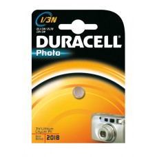 DURACELL LITHIUM 1 X CR1/3N 3V ZILVER DURACELL