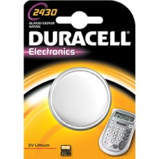 DURACELL CR2430 LITHIUM 3 VOLT - BP1