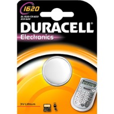 DURACELL 1620/CR1620 LITHIUM 3 VOLT BP1