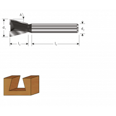 HM ZWALUWSTAARTFREES, GOLD-LINE, ø22 15° D2=8