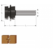 HM VERLIJMFREES, GOLD-LINE, ø30,2 D2=8