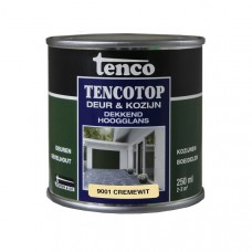 TENCOTOP DEUR & KOZIJN DEKKEND HG 9001 CREMEWIT 0,25