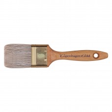 COPENHAGEN GOLD PLATTE KWAST, ACRYL, 1, CHIN. WIT VAR.HAAR