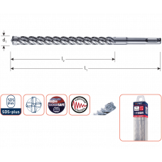 HAMERBOOR SDS+ QUATTRO-X ø6,5X100/160 (VPE 10)