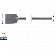 SDS-MAX ASFALTBEITEL, 90X400