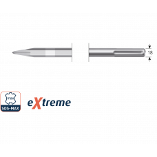 SDS-MAX PUNTBEITEL, EXTREME, L=400
