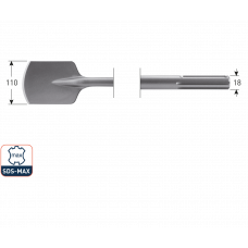 SDS-MAX SCHOPBEITEL, 135X400