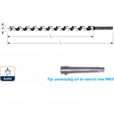 SLANGENBOOR GOLD-LINE, ø7X250X320 AZOBE