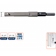 KOZIJNBOOR 17,0 X 90 MM 8-12TPI INCL. HOUDER EN CENTREERBOOR