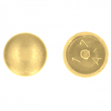 AFDEKKAPJE MET PIN BEIGE R1001/100ST