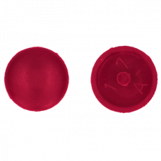 AFDEKKAPJE MET PIN ROOD R3004/30ST