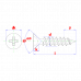 PLAATSCHROEF D.7982C-H 2,90X19 A2 (NR1) 2,9 X 19
