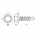 ZELFB. SCHROEF D.7504K Ø3,5X9,5 ZN (5,5)