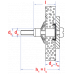 SMART METALEN HOLLEWANDPLUG M6X52 ZN