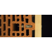 RAAMPLUG +SCHROEF VZK TX Ø8X80 NZN 8 X 80