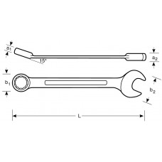 RINGSTEEKSLEUTEL 7MM