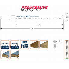 DECOUPEERZAGEN DC370 / T144DF(VPE 5 STUKS)