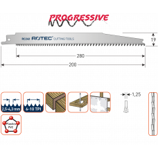 RECIPROZAGEN RC240 / 2345X (VPE 5 STUKS)