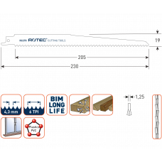 RECIPROZAGEN RC270 / 1111DF (VPE 2 STUKS)