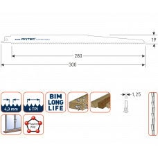 RECIPROZAGEN RC280 / 1411DF (VPE 2 STUKS)