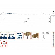 RECIPROZAGEN RC320 / (VPE 5 STUKS)