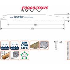 RECIPROZAGEN RC350 / 3456XF (VPE 25 STUKS)