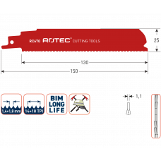 RECIPROZAGEN RC670 / 926BEF (VPE 5 STUKS)