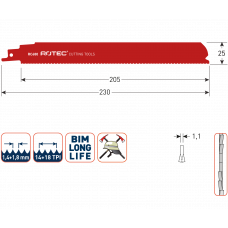 RECIPROZAGEN RC680 / 1126BEF (VPE 5 STUKS)