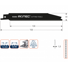 RECIPROZAGEN RC850 / 922EHM (VPE 3 STUKS)