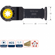 PTK14/32 STARLOCK PLUS HCS INVALZAAGBLAD HOUT 32 X 60 MM